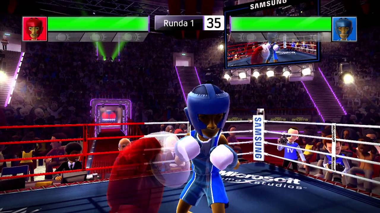 Amatorski boks (Kinect Sports)