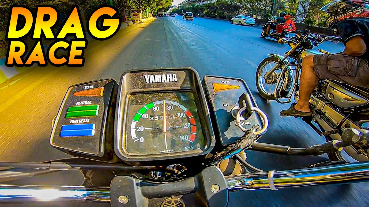 STOCK RX100 VS TUNED RX100 : DRAG RACE 🔥