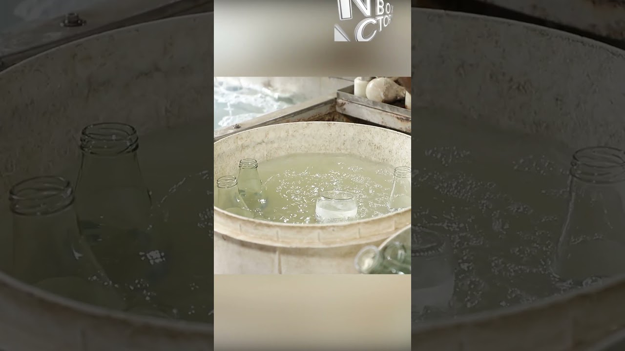 🧐 Did You Ever Seen the Cleaning Process of Milk Bottle #unboxfactory