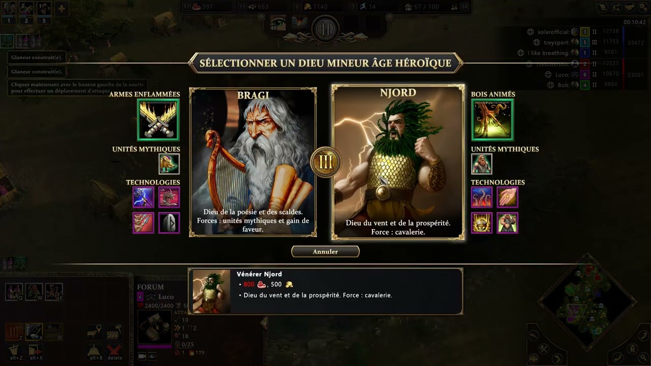 Age Of Mythology Retold: Luco, JS, Alexis classé