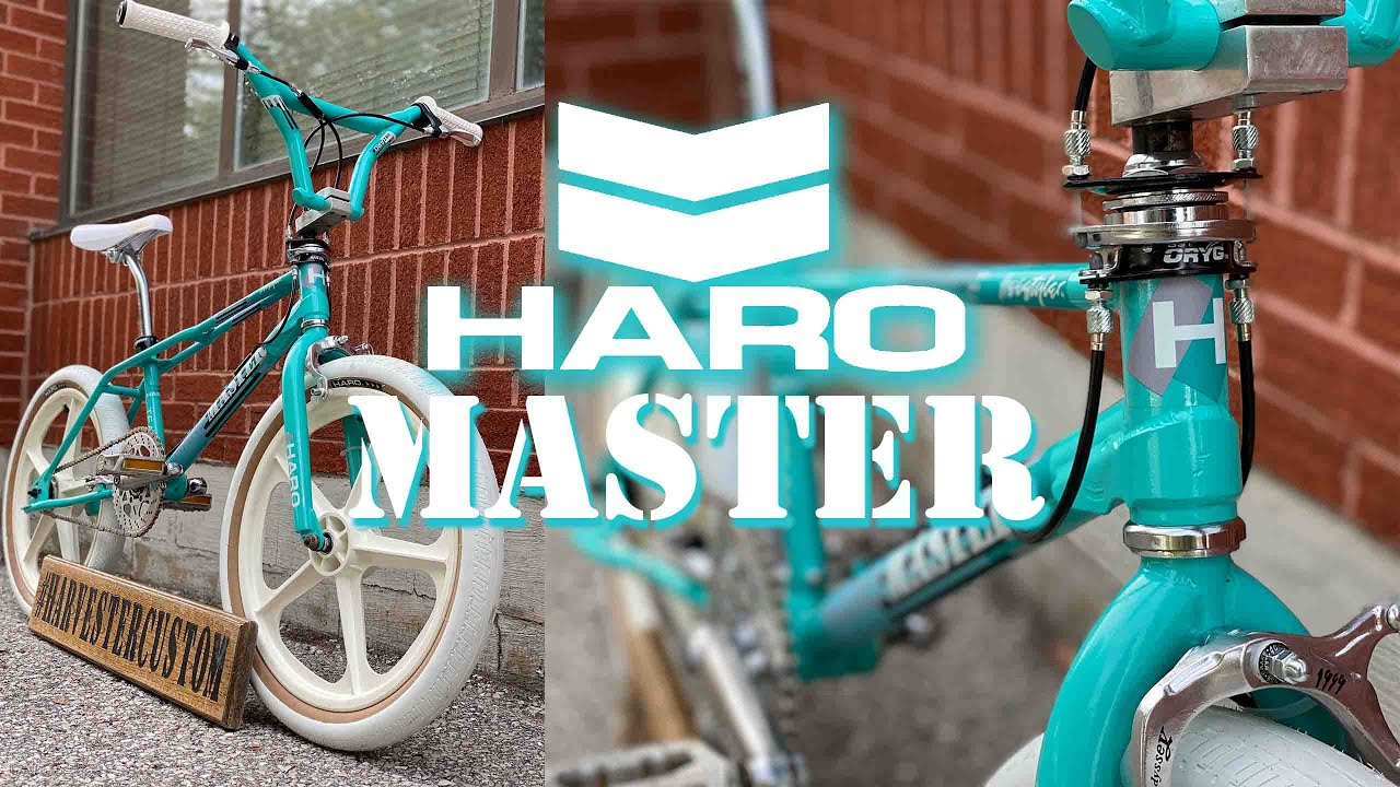 1987 HARO MASTER FRAME BUILD @ HARVESTER BIKES