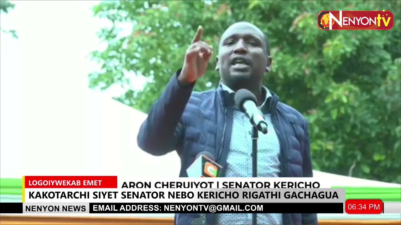 KERICHO SENATOR HITS OUT AT GACHAGUA, DEFENDS GOVERNMENT RECORD
