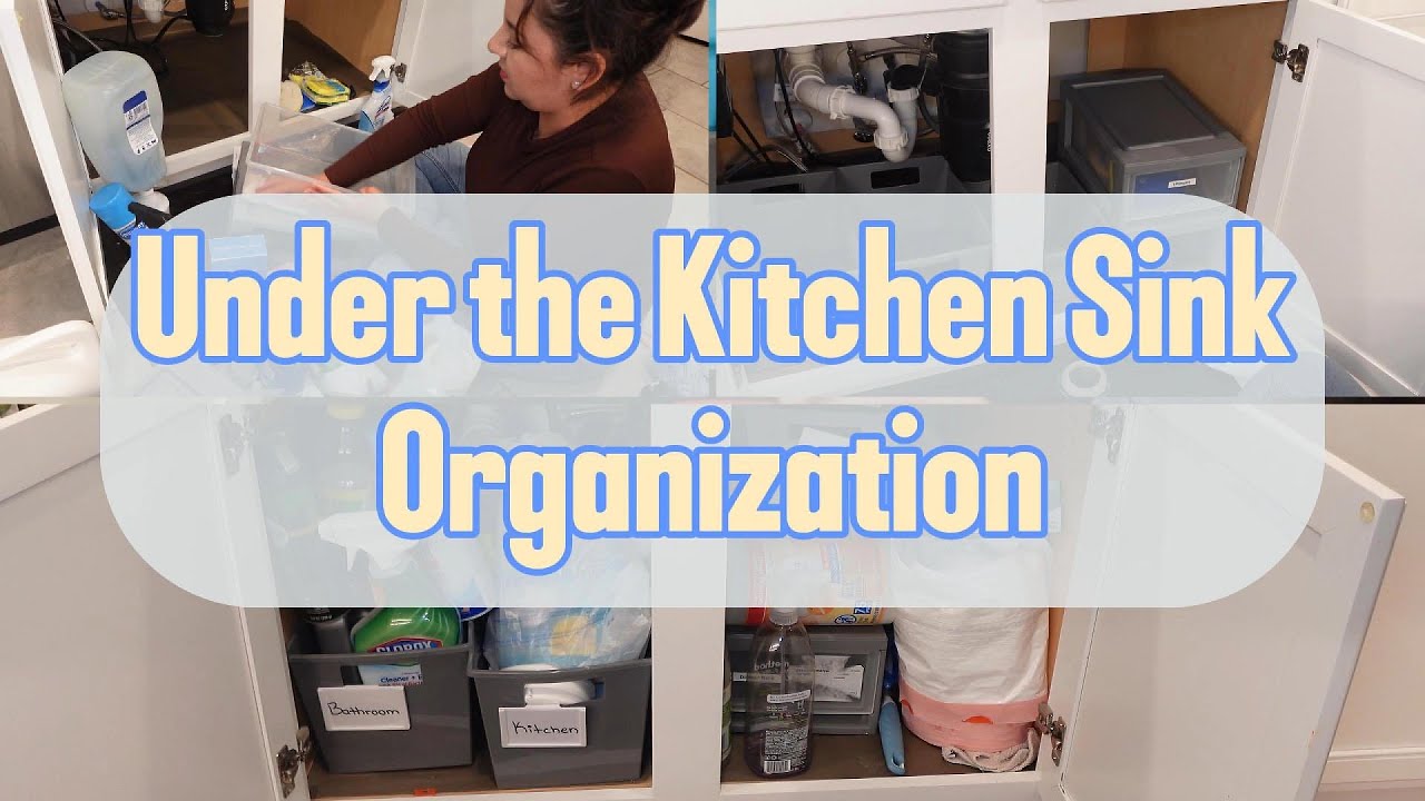 Under the Kitchen Sink Organization