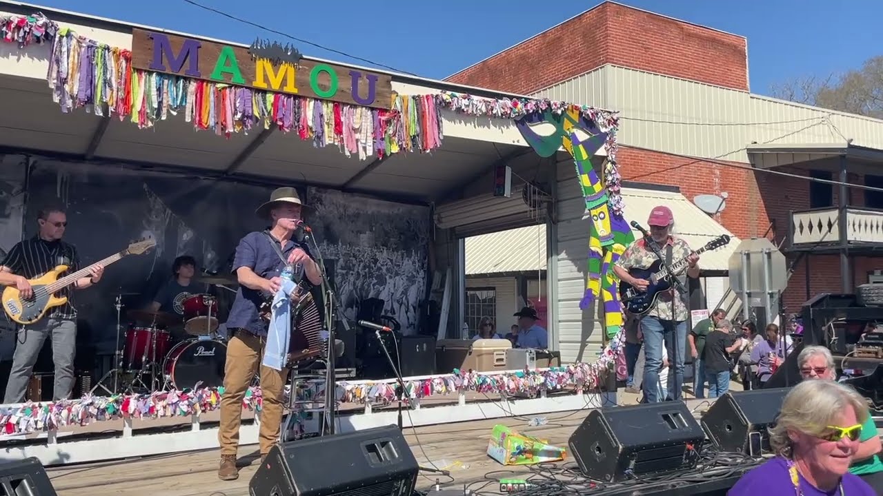 Steve Riley & the Mamou Playboys pre-Mardi Gras show, Mamou, LA  (March 1, 2025)