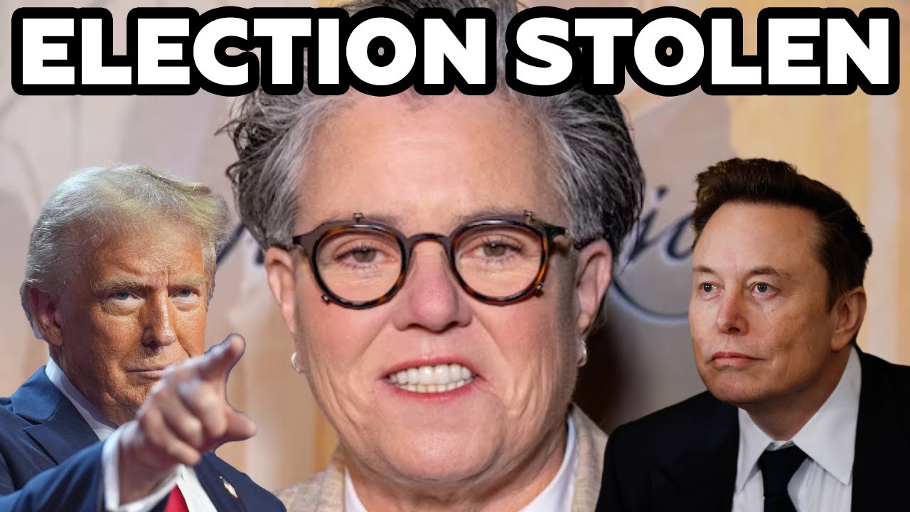 Rosie O&rsquo;Donnell Suggests Trump & Elon Stole Election.