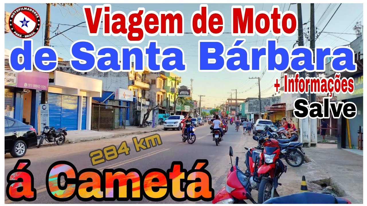 VIAGEM DE MOTO ATÉ A CIDADE DE CAMETÁ - PARÁ-BRASIL - TRAJÉTO COMPLETO ÚNICO EP @Leandro da Start