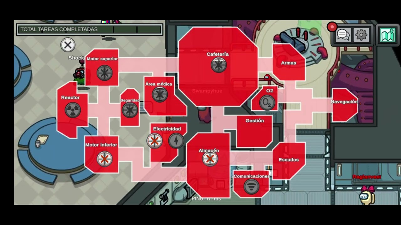 Jugando among us espidrane