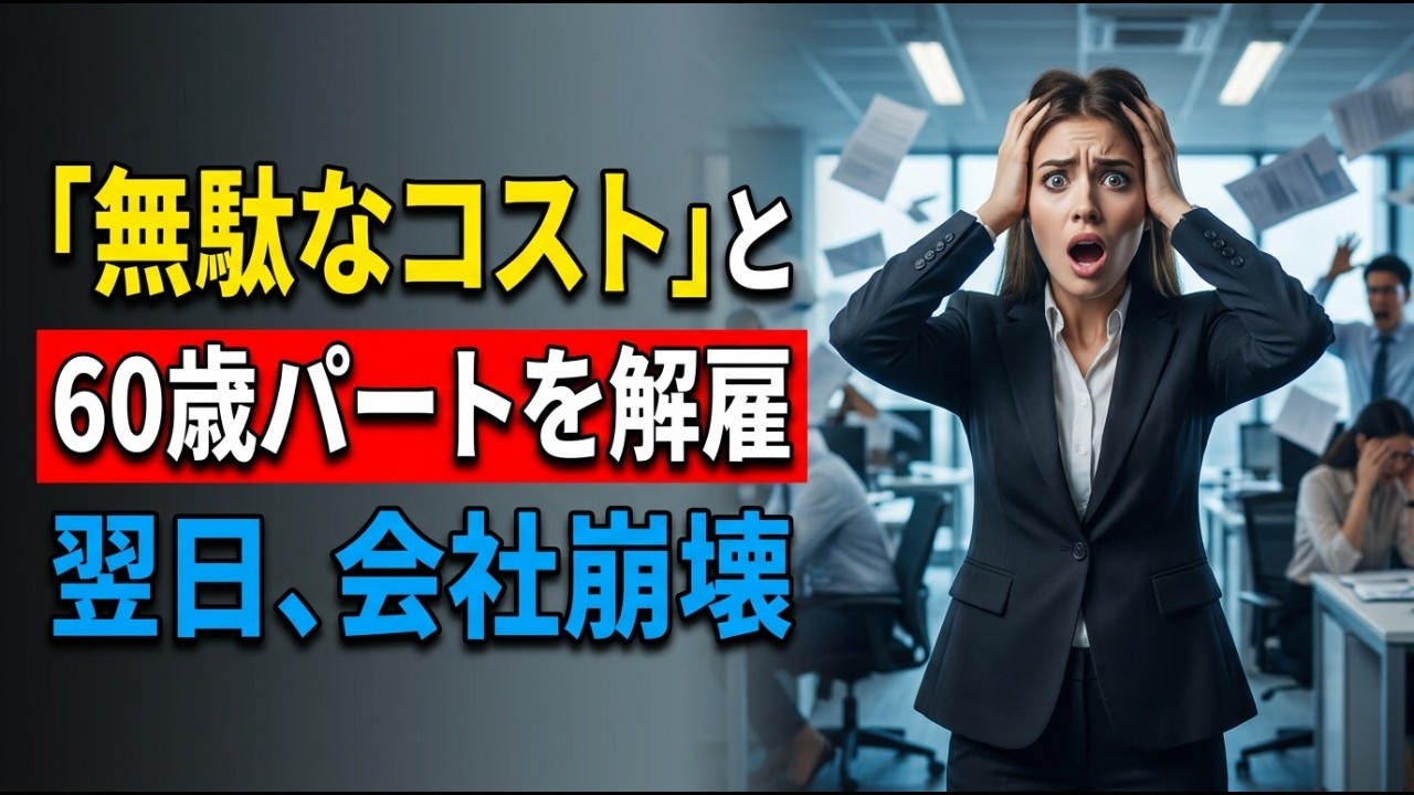 社長令嬢にクビを言い渡されたおばあさん──だが、彼女が辞めた翌日、会社は一気に倒産危機に