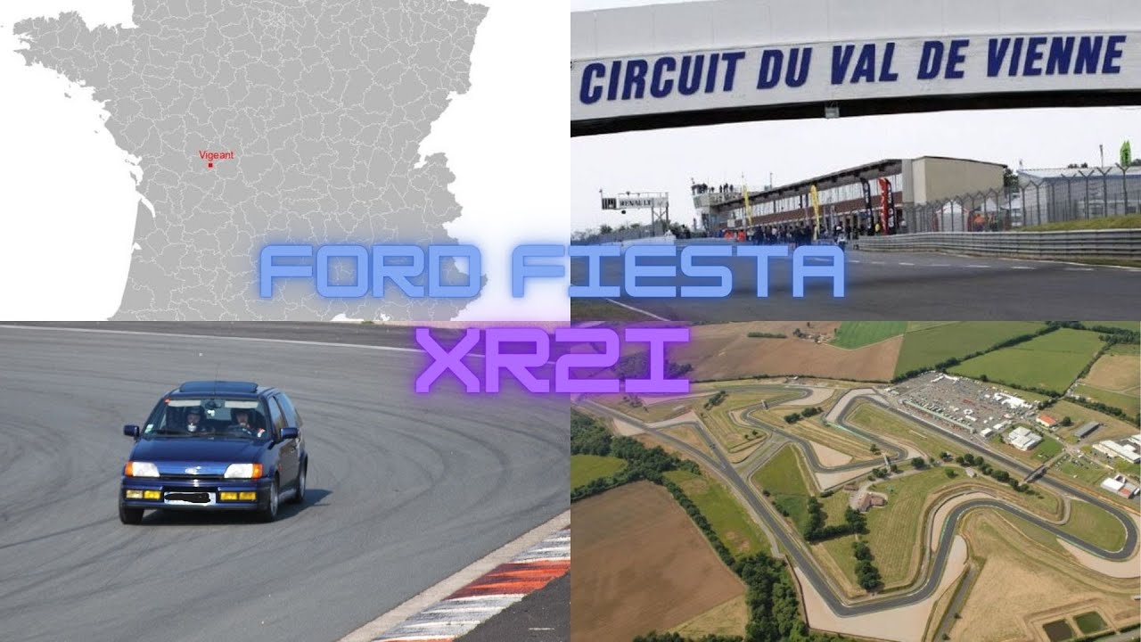 XR2I Ford Fiesta Circuit du Vigeant cam&eacute;ra embarqu&eacute;e