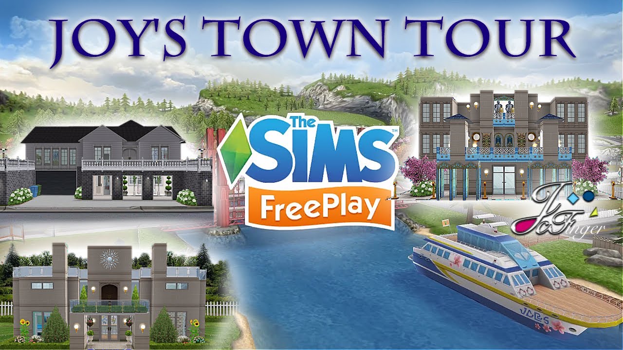 Sims FreePlay 🏙| ЭКСКУРСИЯ ПО ГОРОДУ ДЖОЙ |🏙