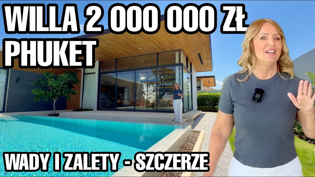 Czy willa za 2 300 000 zł powinna mieć wady? Sprawdzam dla Was! | Botanica Four Seasons Phuket