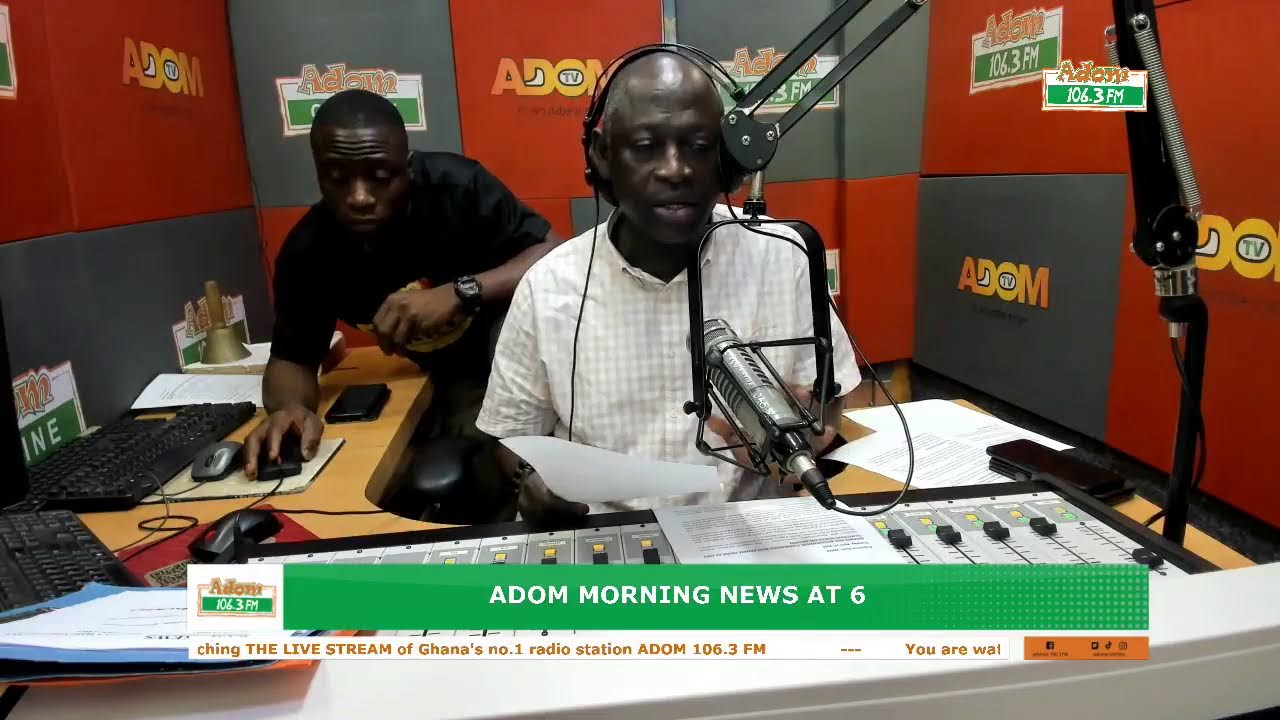 Adom Morning News At 6 on Adom 106.3 FM (15-04-26)