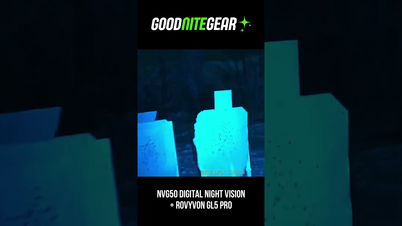 Shooting an AR15 and PCC with Night Vision - NVG50 and GL5 Pro
