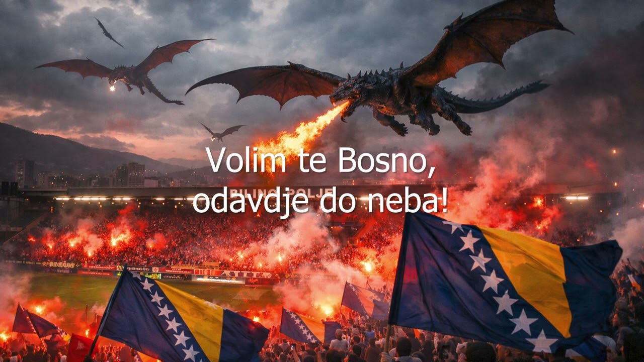 Zmajevi - Sanjao sam majko - Igraj Bosno, igraj