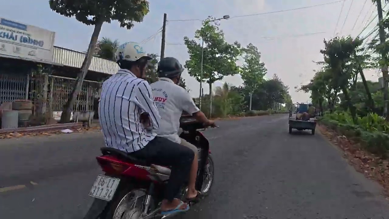 Quốc lộ 54 đi quốc lộ 80 đoạn xã Lai Vung