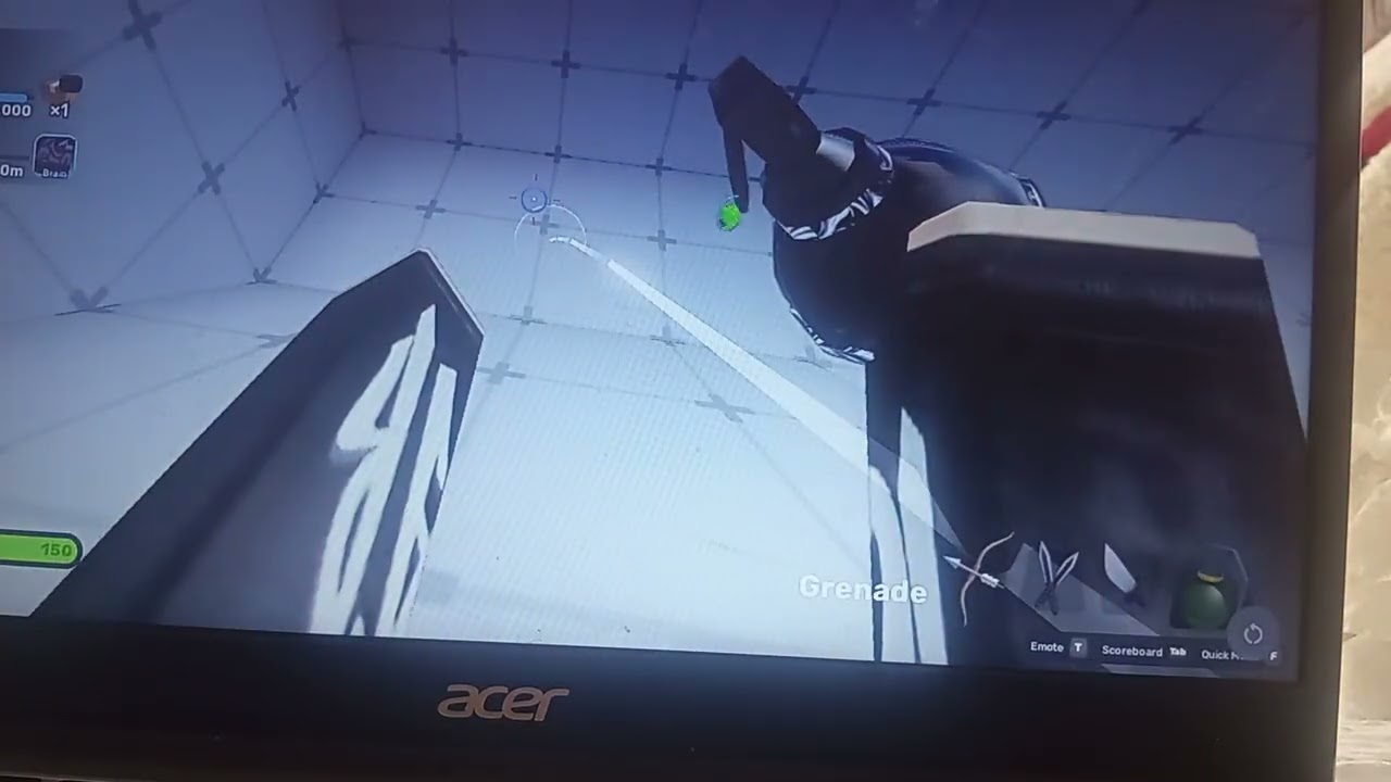 1v1ing my best friend knife only battle 