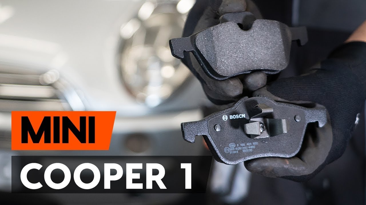 Come sostituire pastiglie freno anteriori su MINI COOPER 1 (R50, R52) [TUTORIAL AUTODOC]