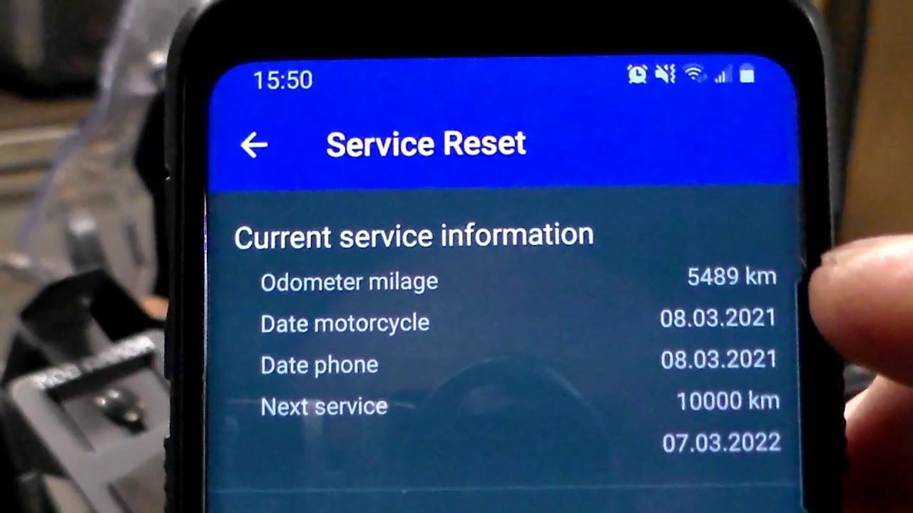 How to reset Service Interval light on BMW 850GS 1250GS and others.