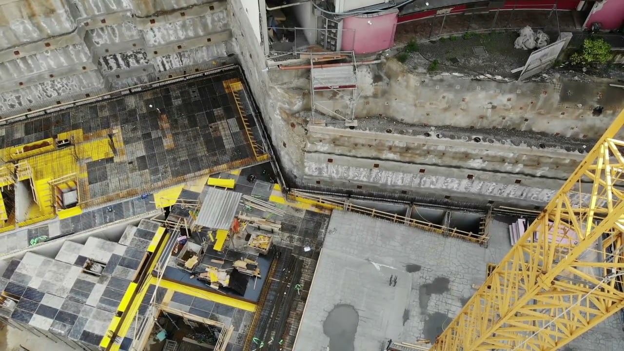 Sorvolo cantiere Waltherpark - 10/24 aprile 2022