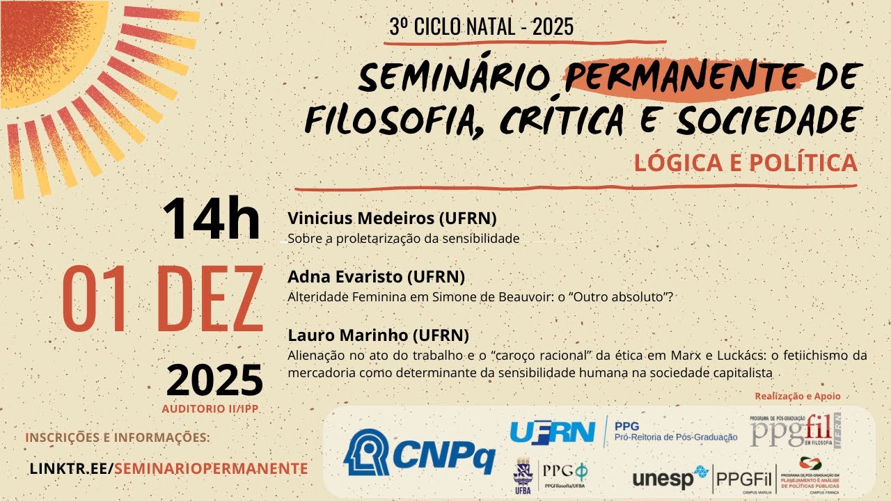 Seminário Permanente de Filosofia, Crítica e Sociedade