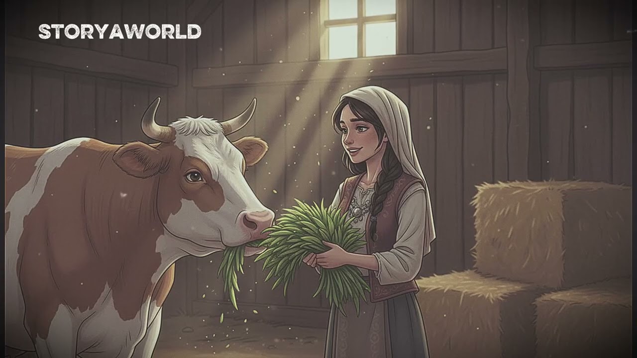 قصة بائعة الحليب والقطة التي كانت تشرب دائمًا من إنائها وتضع مكانه قطعة نقدية ذهبية!!