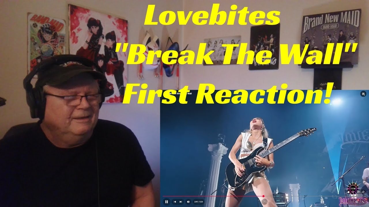 LOVEBITES / Break The Wall - First Reaction!