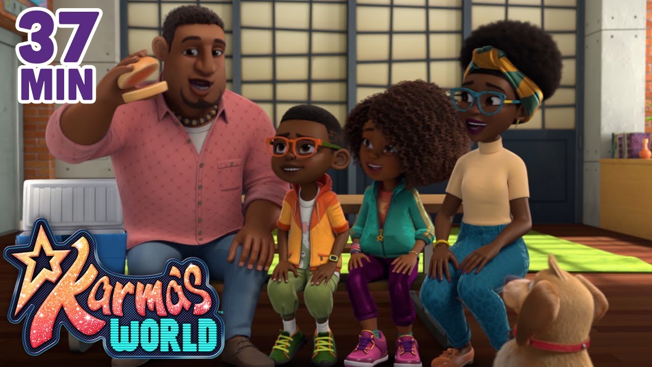 Thankful for Family and Friends 💕👪🏾 Happy Thanksgiving! 🦃🍂 Karma's World | Netflix