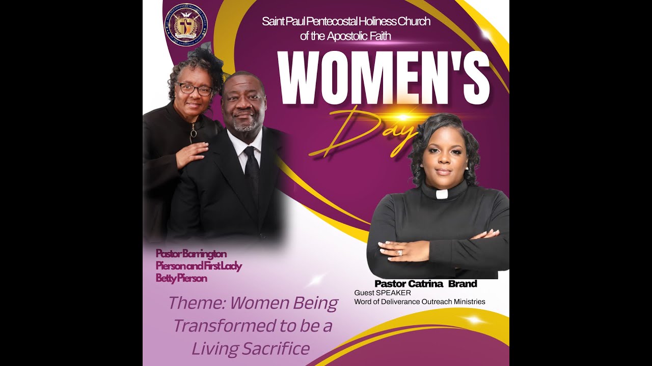 Women&rsquo;s Day Service- Guest Speaker, Pastor Catrina Brand