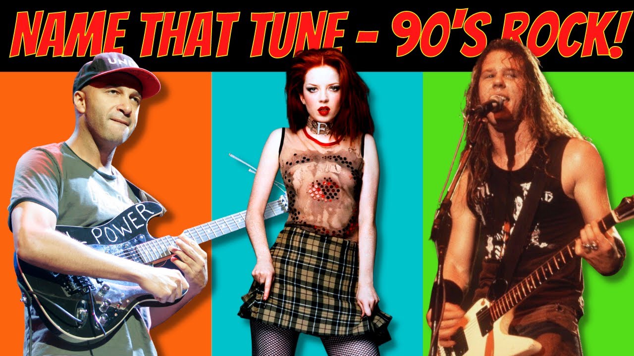 Name That Tune 90s Music - Rock Hits #4 (Only 2% get ALL of Them)