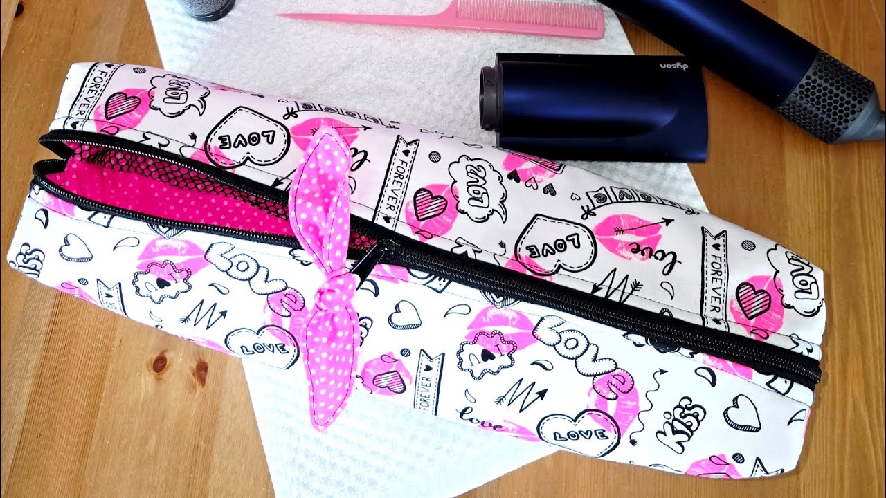 Tuto couture trousse pour Lisseurs Dyson Steampod... 