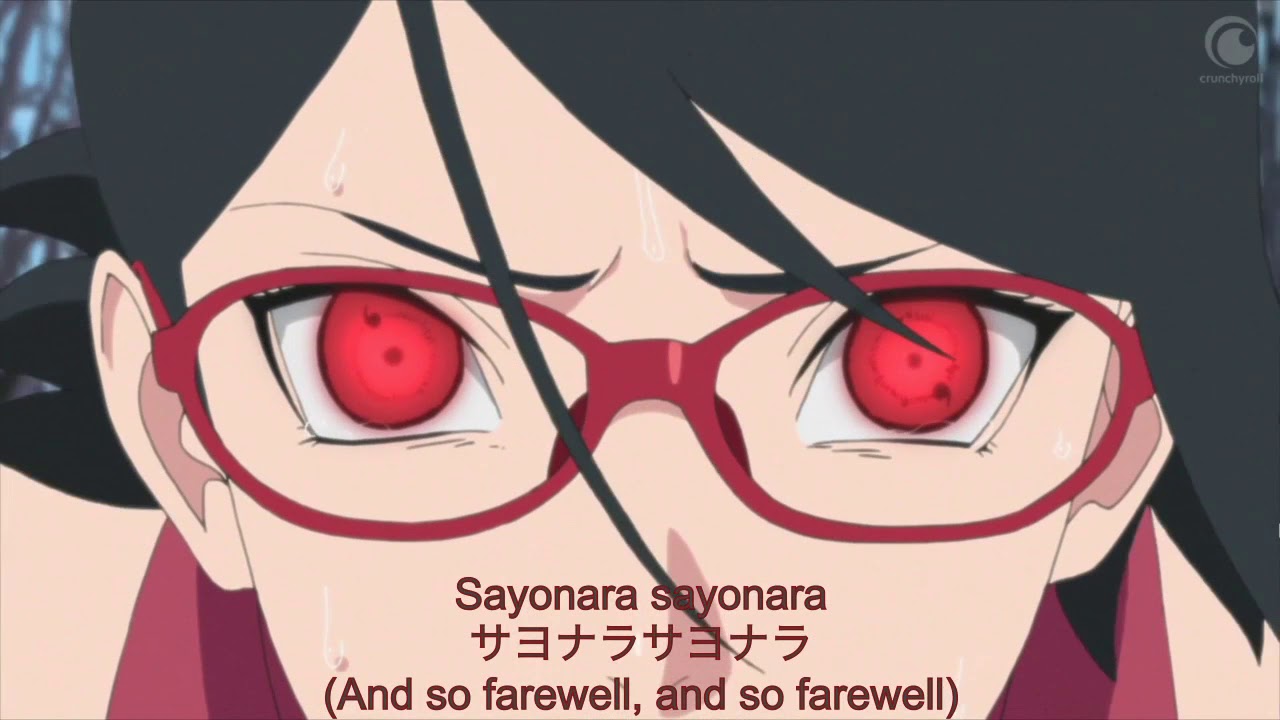 Sasuke, Sakura, and Sarada- Sayonara Moontown with Japanese/Romaji/English Subtitles
