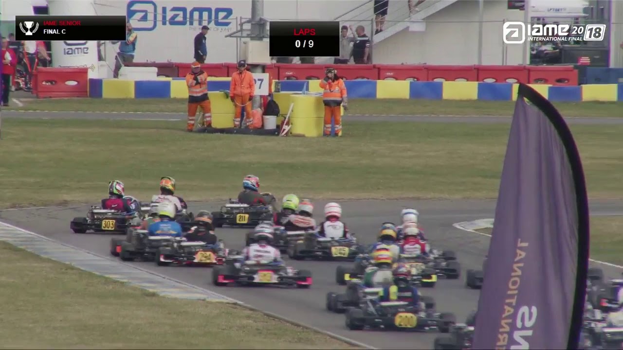 IAME International Final 2018 Le Mans Sunday