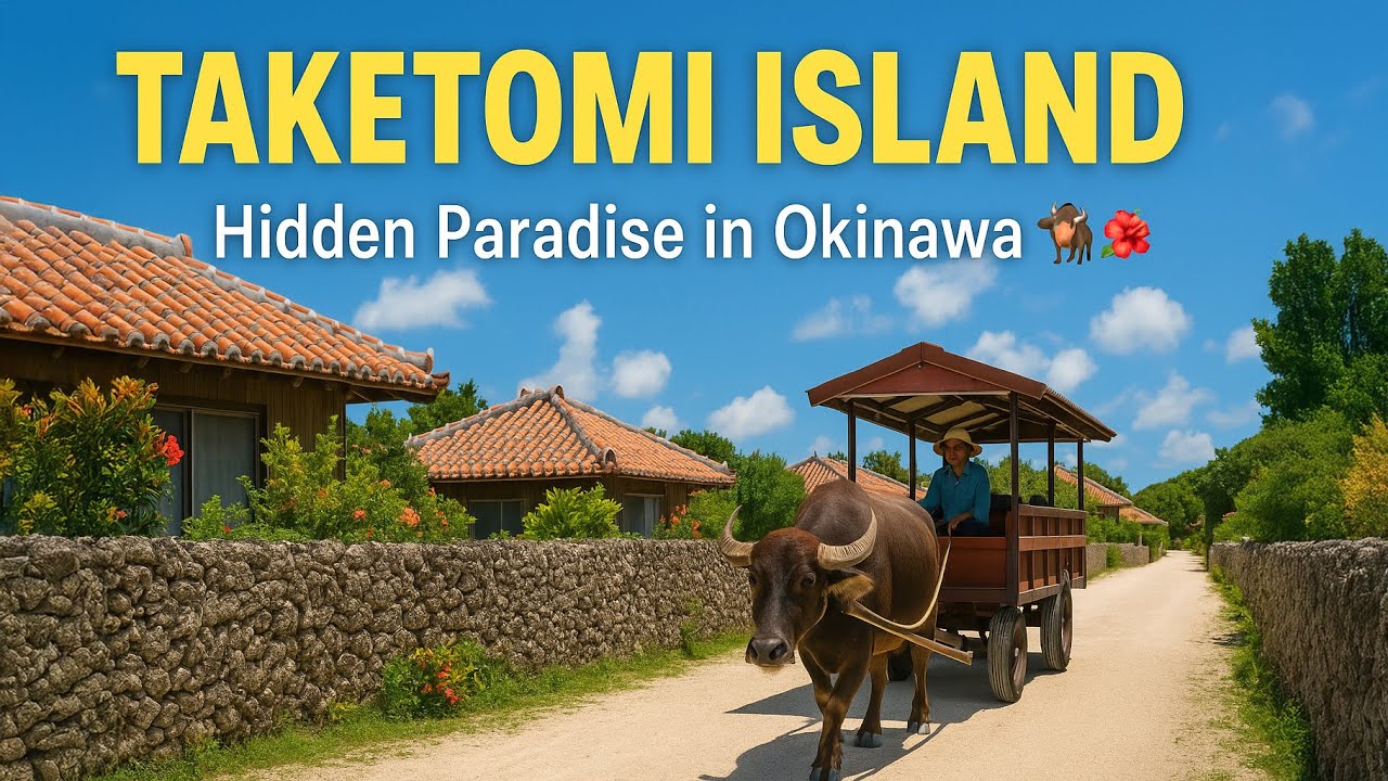 This Island Is in JAPAN?! Exploring Taketomi by Bike Will Blow Your Mind! 🇯🇵😮