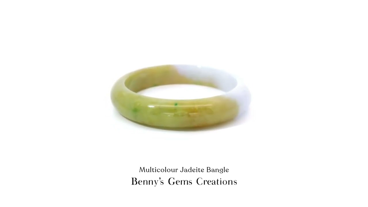Multicolour Jadeite Bangle