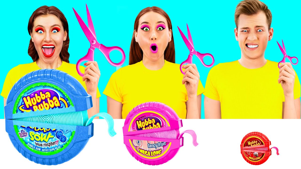 Big, Medium and Small Plate Challenge | Food Battle by PaRaRa Challenge