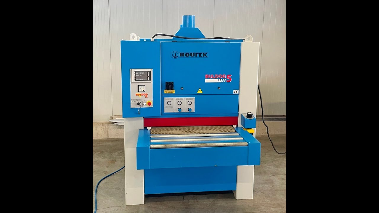 Breitbandschleifmaschine HOUFEK Buldog 5 910 C (Nr. 04412) / Kauz Maschinenhandel GmbH