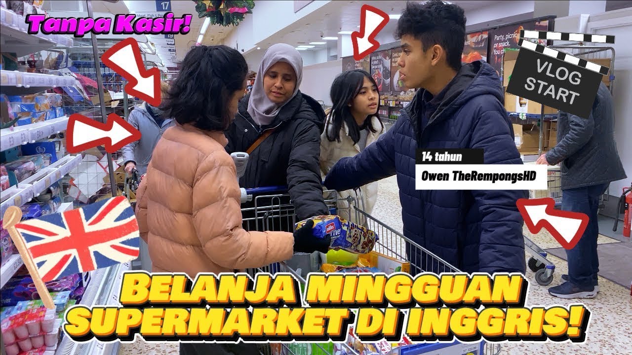 Belanja Bulanan ketika Baru Pindah ke Inggris UK
