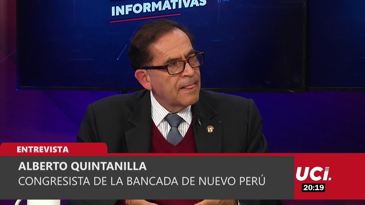 🕑 Congresista Quintanilla: 