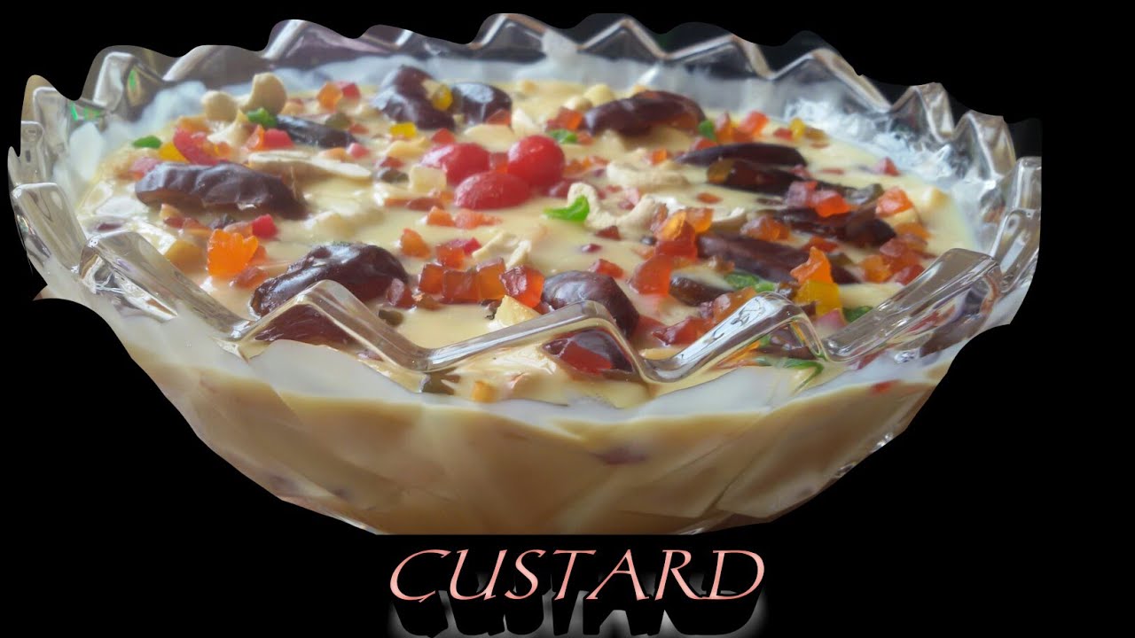 Easy to cook Royal Custard Recipe with Noore Lazath kitchen