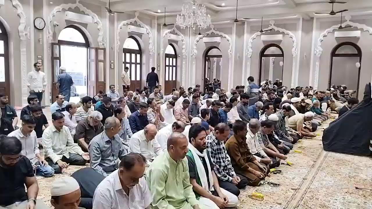 AZAN NAMAZ E ZUHAIR ASR 1 00 PM KHOJA SHIA ISHNA ASHARI JAMA MASJID Mumbai