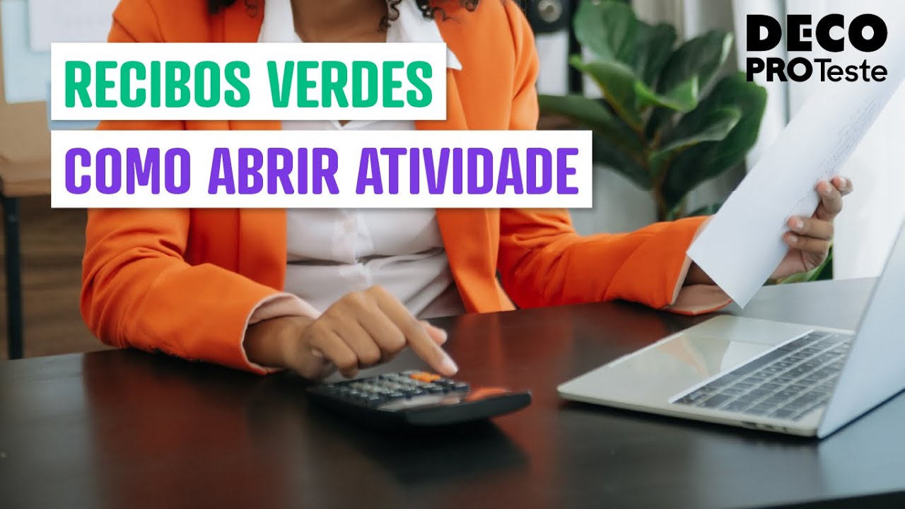 Recibos verdes: como abrir atividade no portal das Finanças