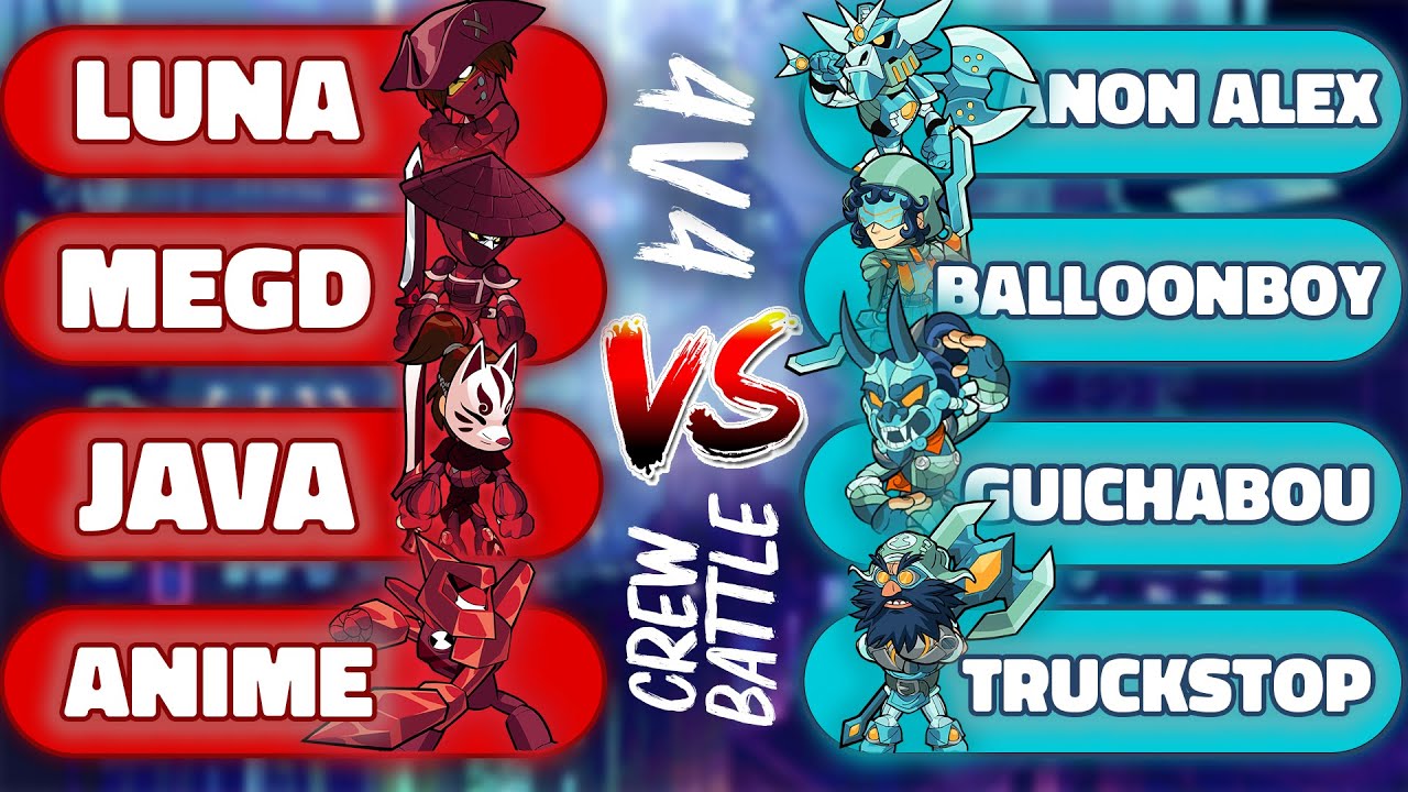 NA's TOP Players 4v4 Crew Battle...