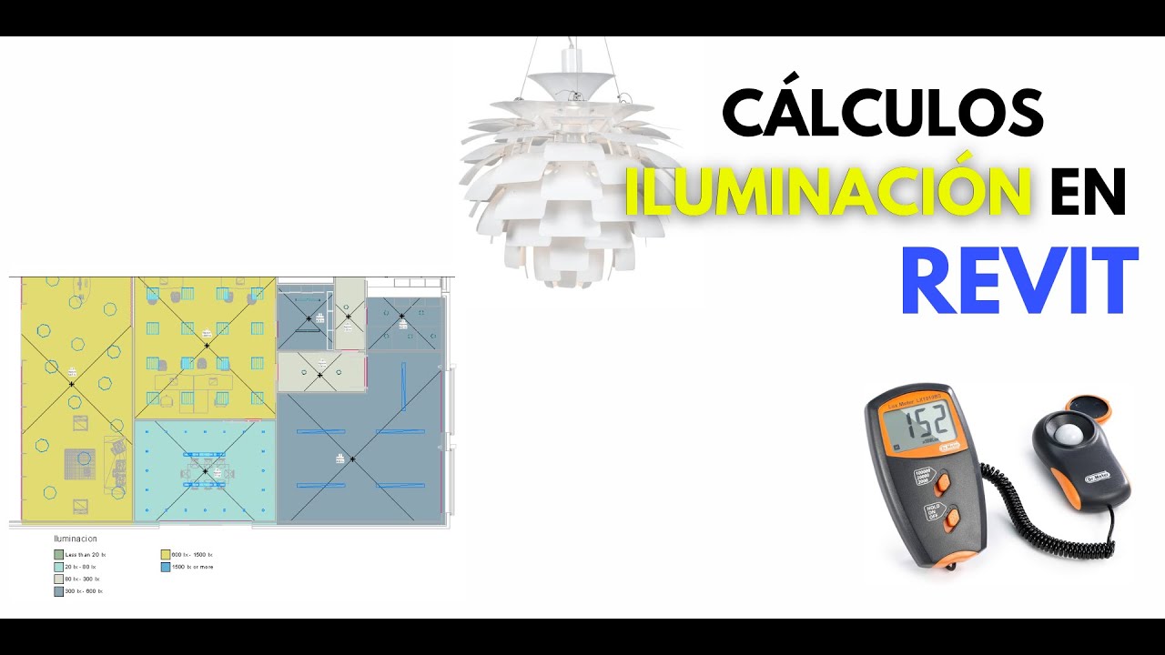 Realizar cálculos de ILUMINACIÓN💡 en Revit