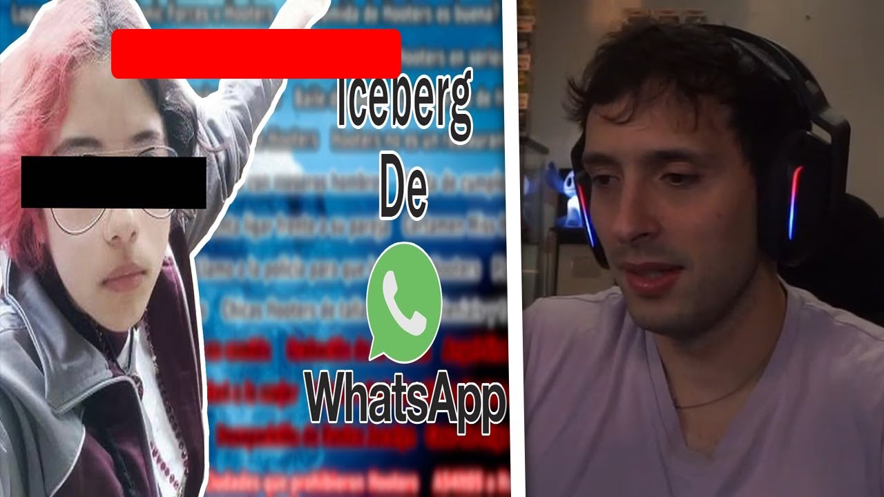 Guibel reacciona al Iceberg de WhatsApp