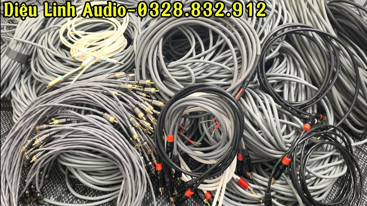 D&acirc;y T&iacute;n Hiệu, D&acirc;y Loa gi&aacute; RẺ chỉ từ 20k! Chống Nhiễu, Mạ Bạc, Chất &Acirc;m Hay