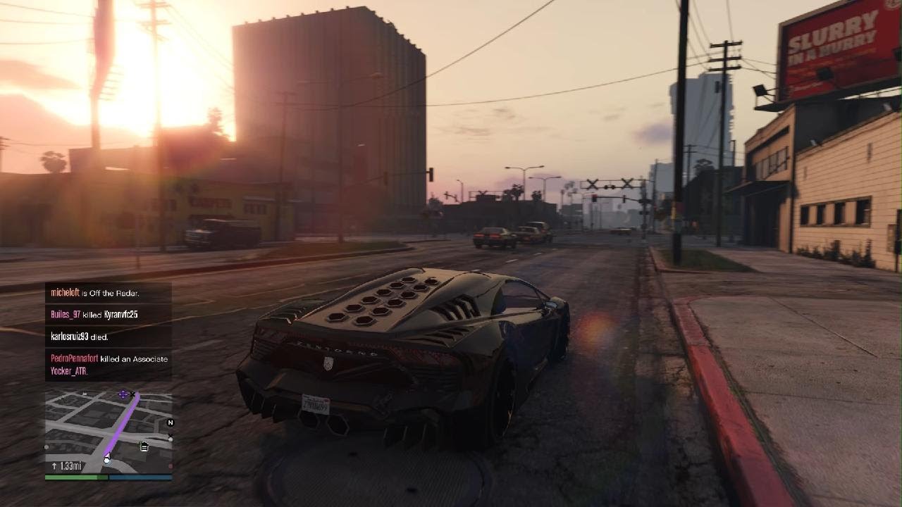 Fast car race