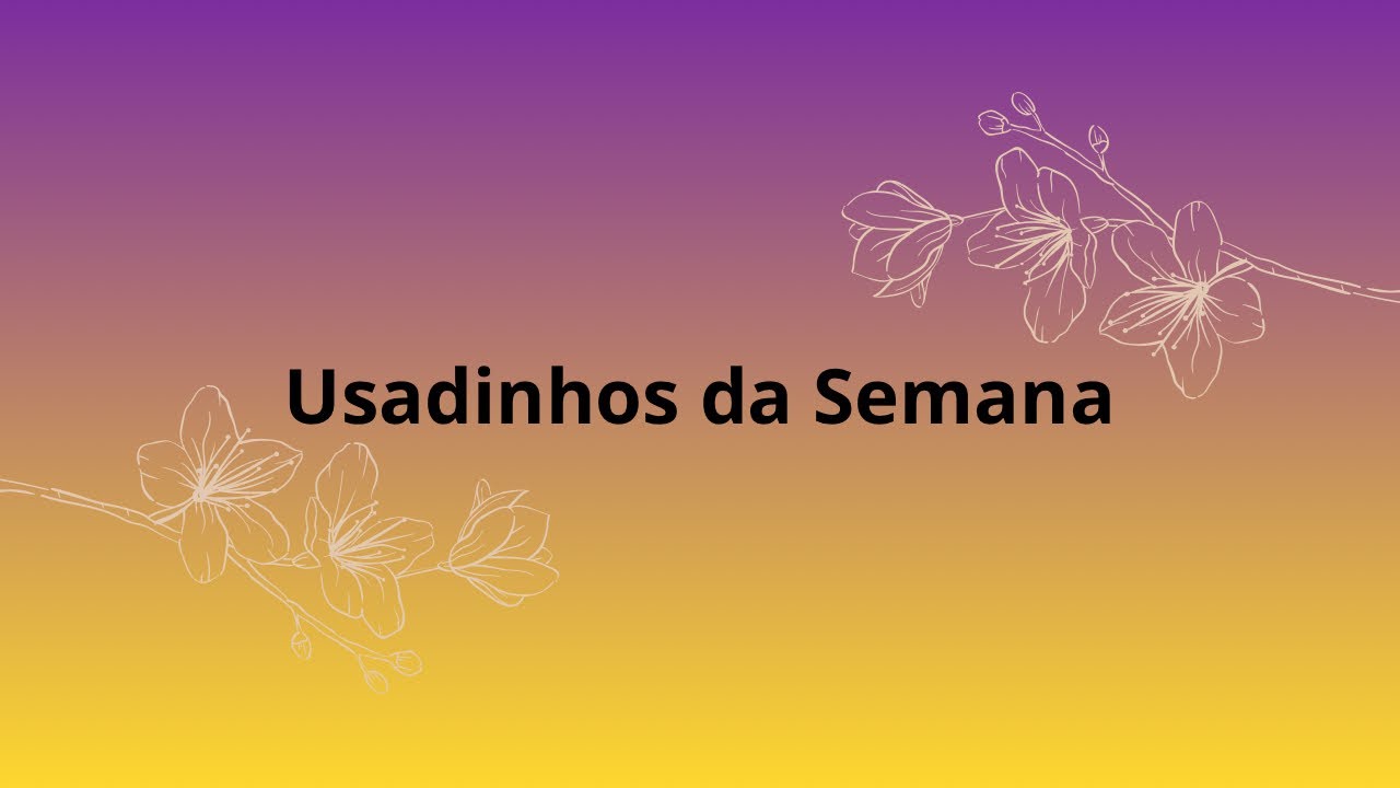 Usados da Semana! Perfumes, hidratantes e auto cuidado!