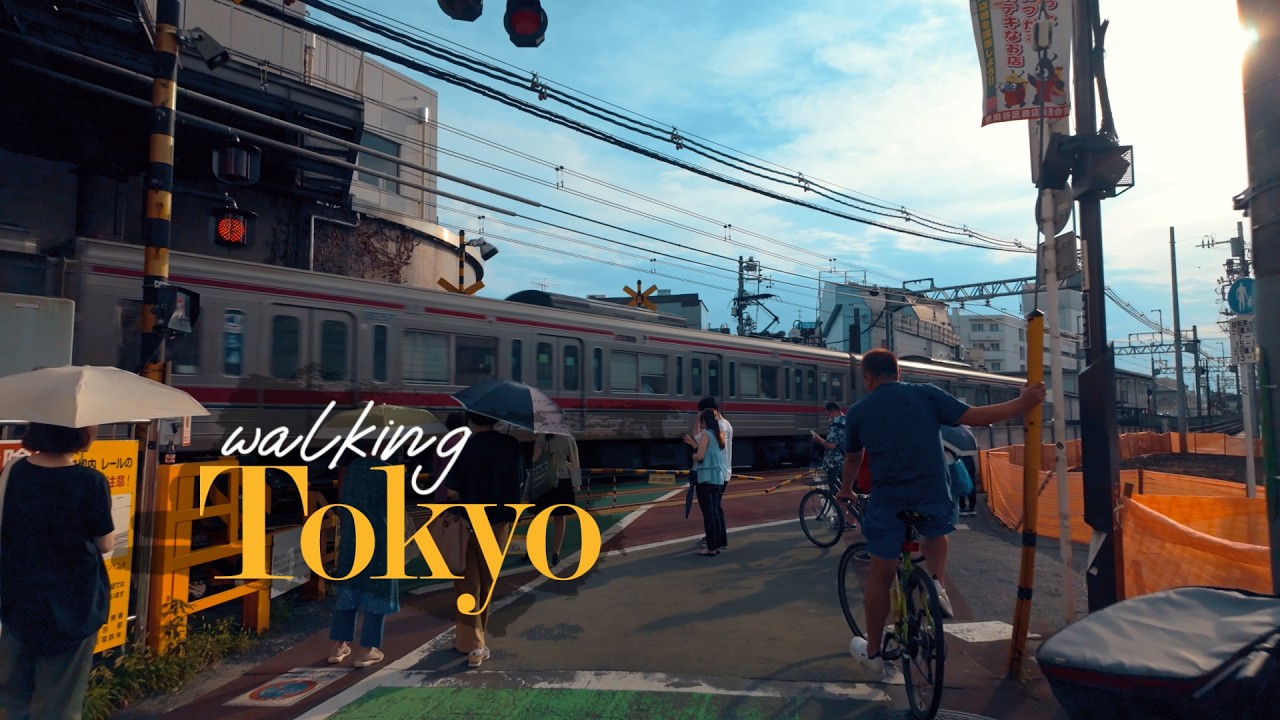 Walking Tokyo【東京散歩】梅が丘から明大前と下高井戸へ | Umegaoka to Meidaimae and Shimotakaido - 4K 60fps HDR Japan ASMR