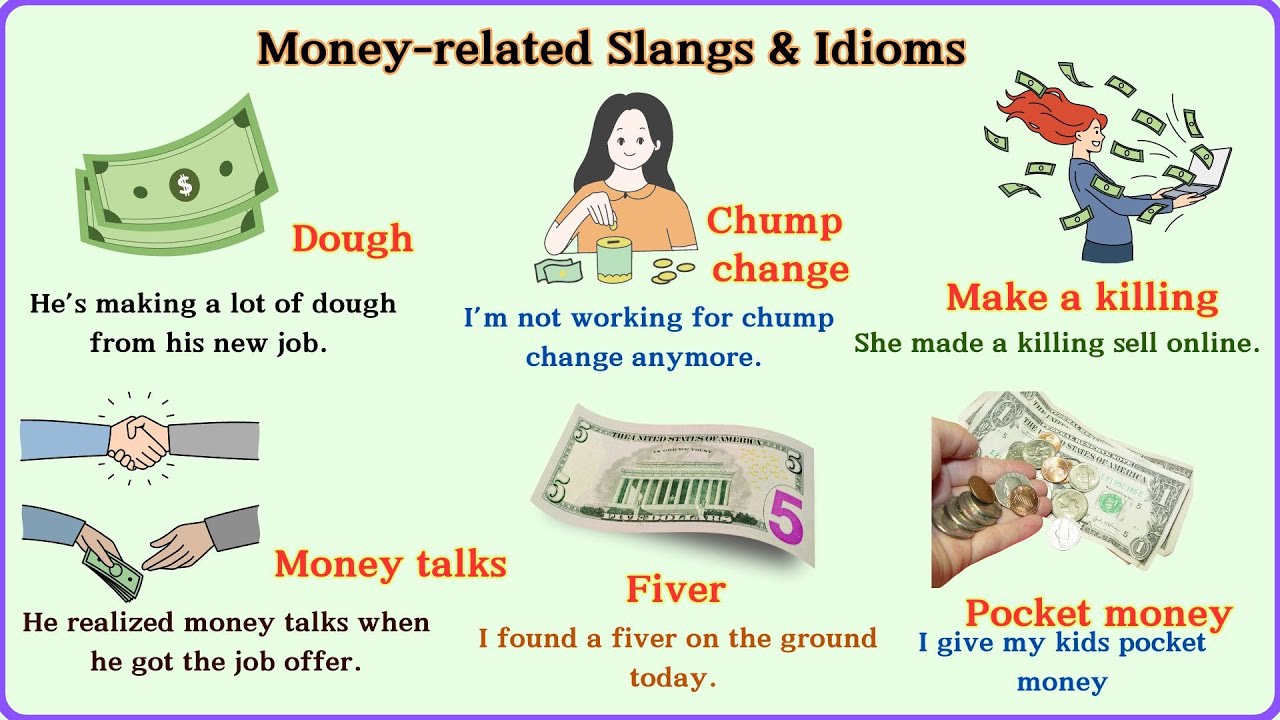Lesson 151: Fun Slang Words and Idioms for Money: Boost Your Financial Vocabulary! | Vocabulary
