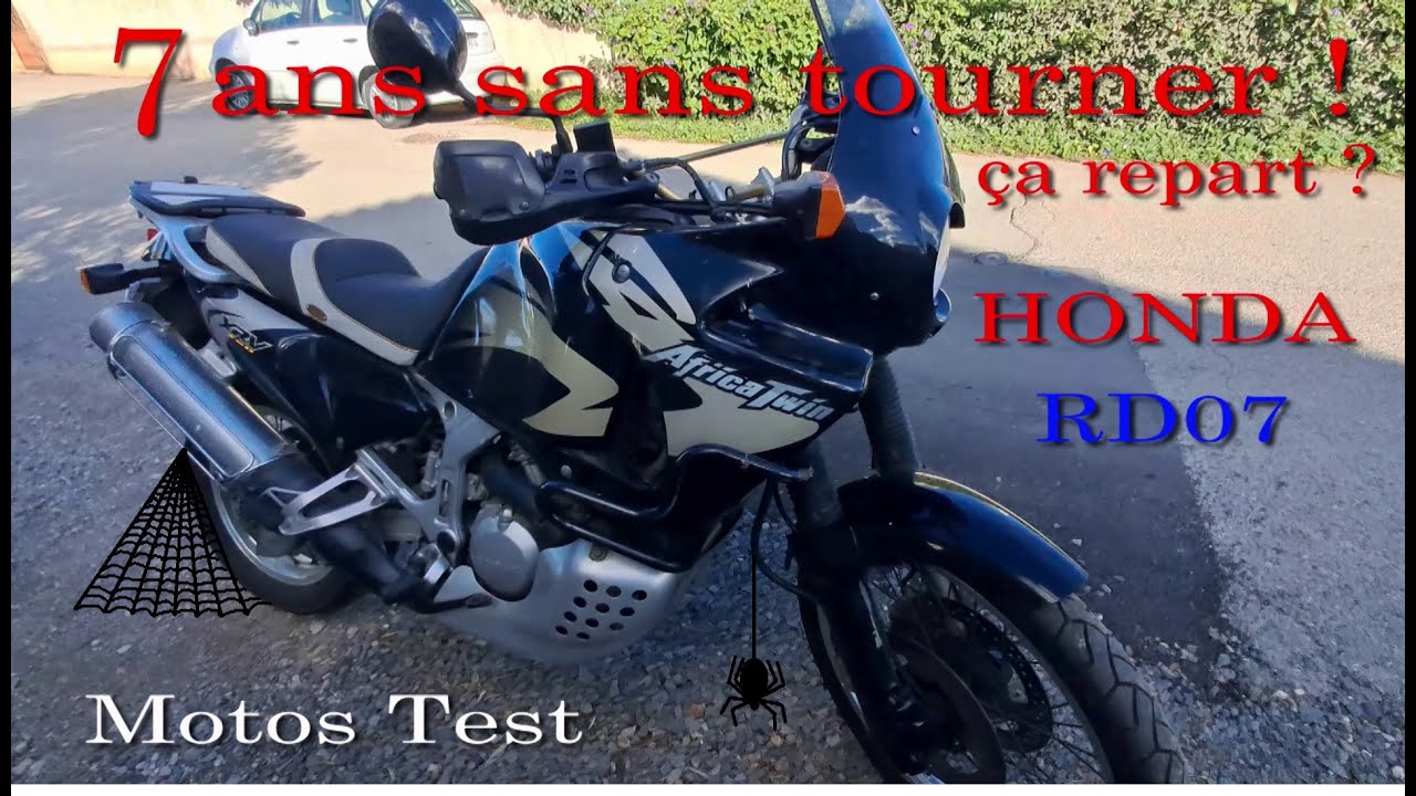 Remise en route HONDA XRV 750  Africa twin RD07